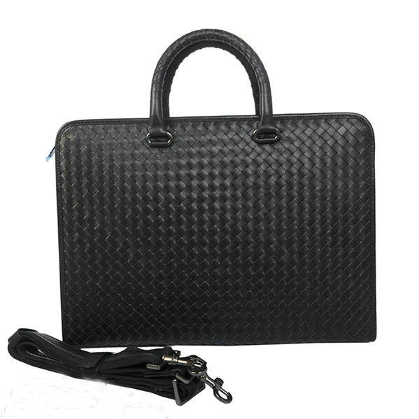 Bottega Veneta intrecciato VN briefcase 52389 black